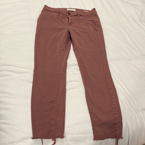 Pacsun Los Angeles Ankle Jegging in Pink Mauve size 28 - Picture 1 of 6